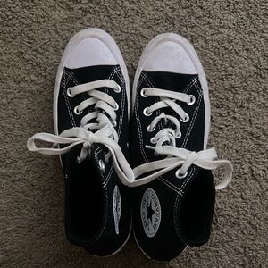 Converse Black and White High-Tops